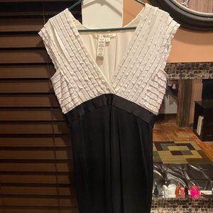 Max Studio Black and White Dress